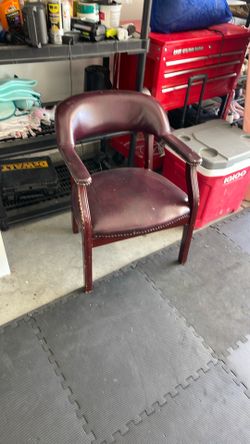 Leather seat