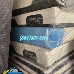 King Memory Foam Mattress And Box Set New Cama Nueva 