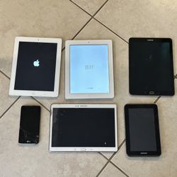 Tablets: iPad 2, iPad 3, Galaxy Tab S, Galaxy Tab S2, Galaxy Tab 2, Tablet With Keyboard
