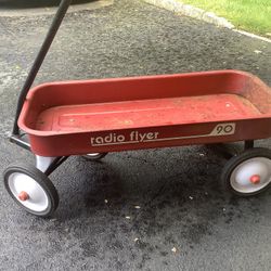Vintage radio best sale flyer wagon values