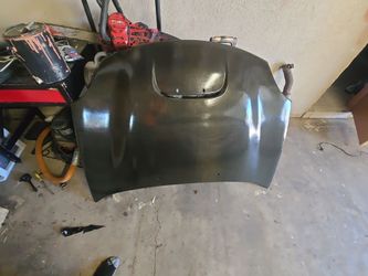 Hood carbon fiber