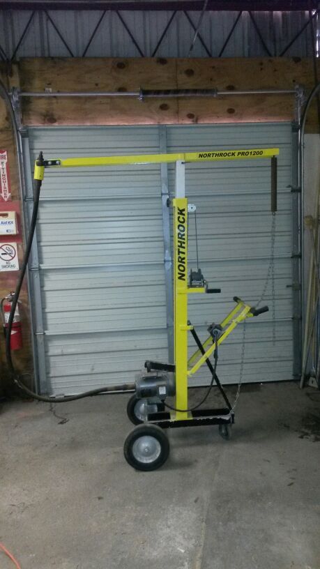 Northrock Pro 1200 concrete ceiling grinder