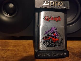 Vintage Unused Epitaph Zippo Lighter
