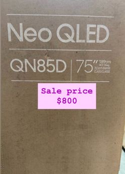 Samsung - 75” Class QN85D Neo QLED 4K UHD Smart Tizen TV