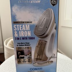 Hand Held Steamer And Iron 