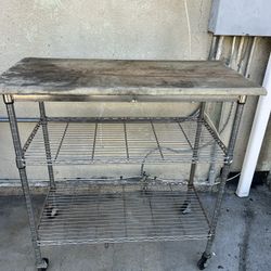 Island Table /stand/ Shelf 