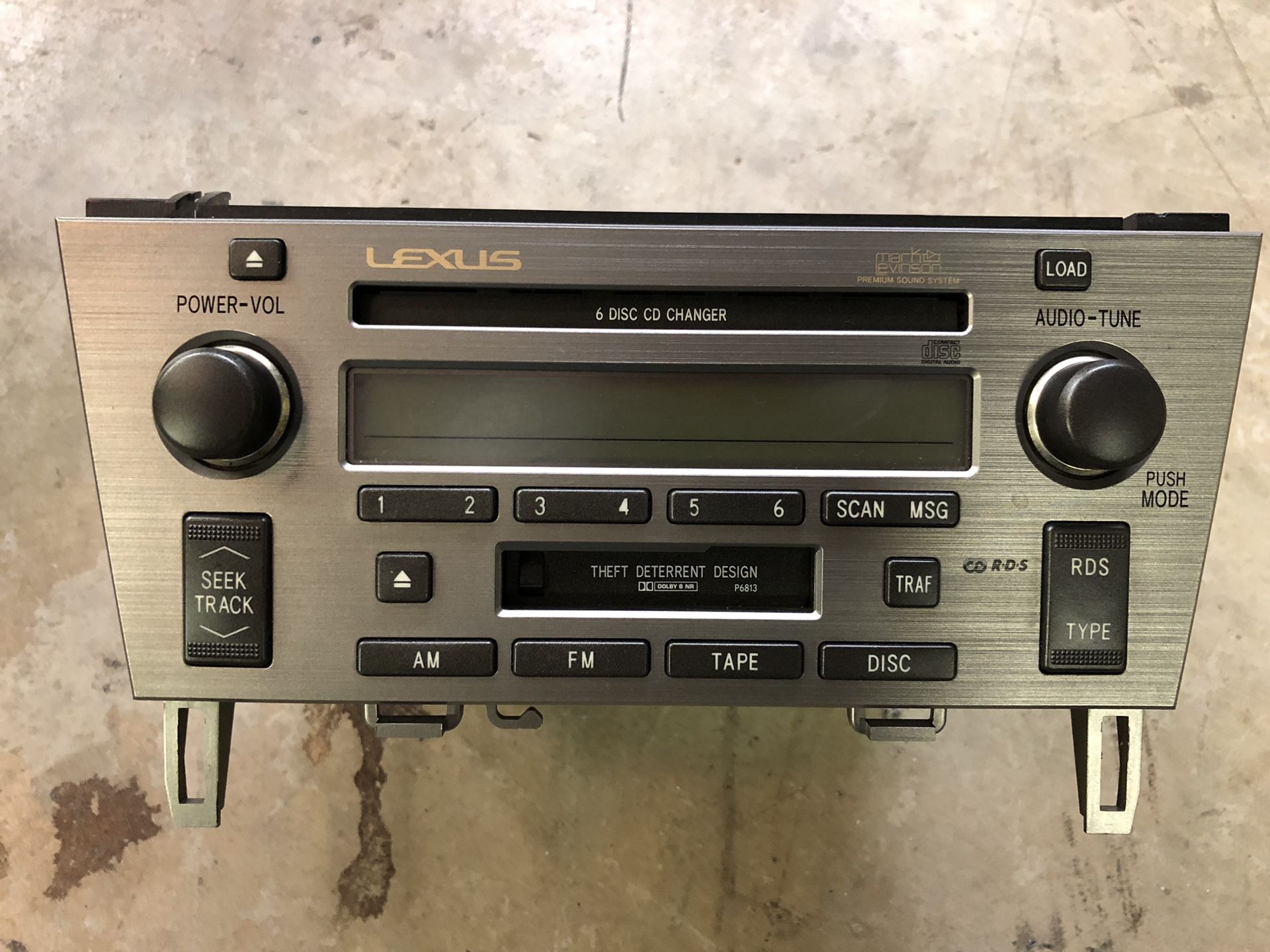 2002 Lexus sc430 radio