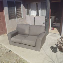 Gray Loveseat Couch