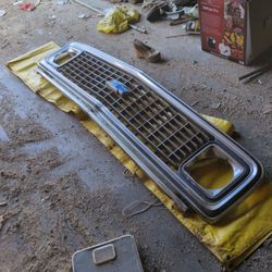 Chevy classic Pickup Truck Grill (Small Indent Below Emblem)