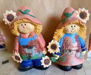 Scarecrow ceramic
