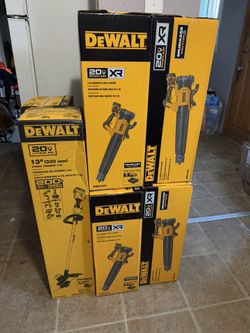 Blower And Trimmer Kit Together Brand New 250 Dollars