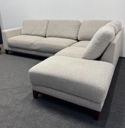 *Free Delivery* Gray Living Spaces Sectional Couch Sofa