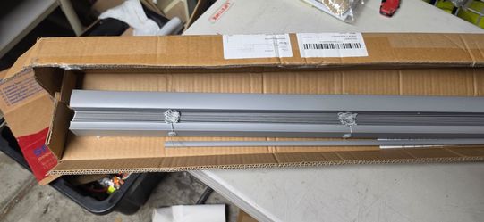 Grey Mini Blinds 34.5 x 36