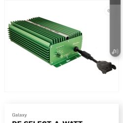 Light Ballast Indoor Setup