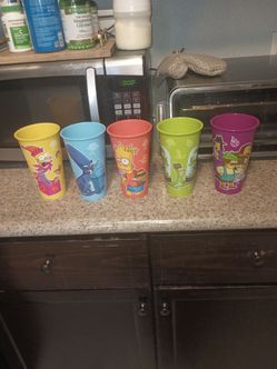 Jack in the box Simpson cups