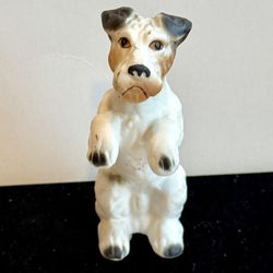 LEFTON BONE CHINA SCOTTISH TERRIER STANDING PAWS UP DOG FIGURINE