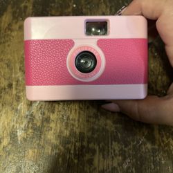 Pink Camera For Kids 