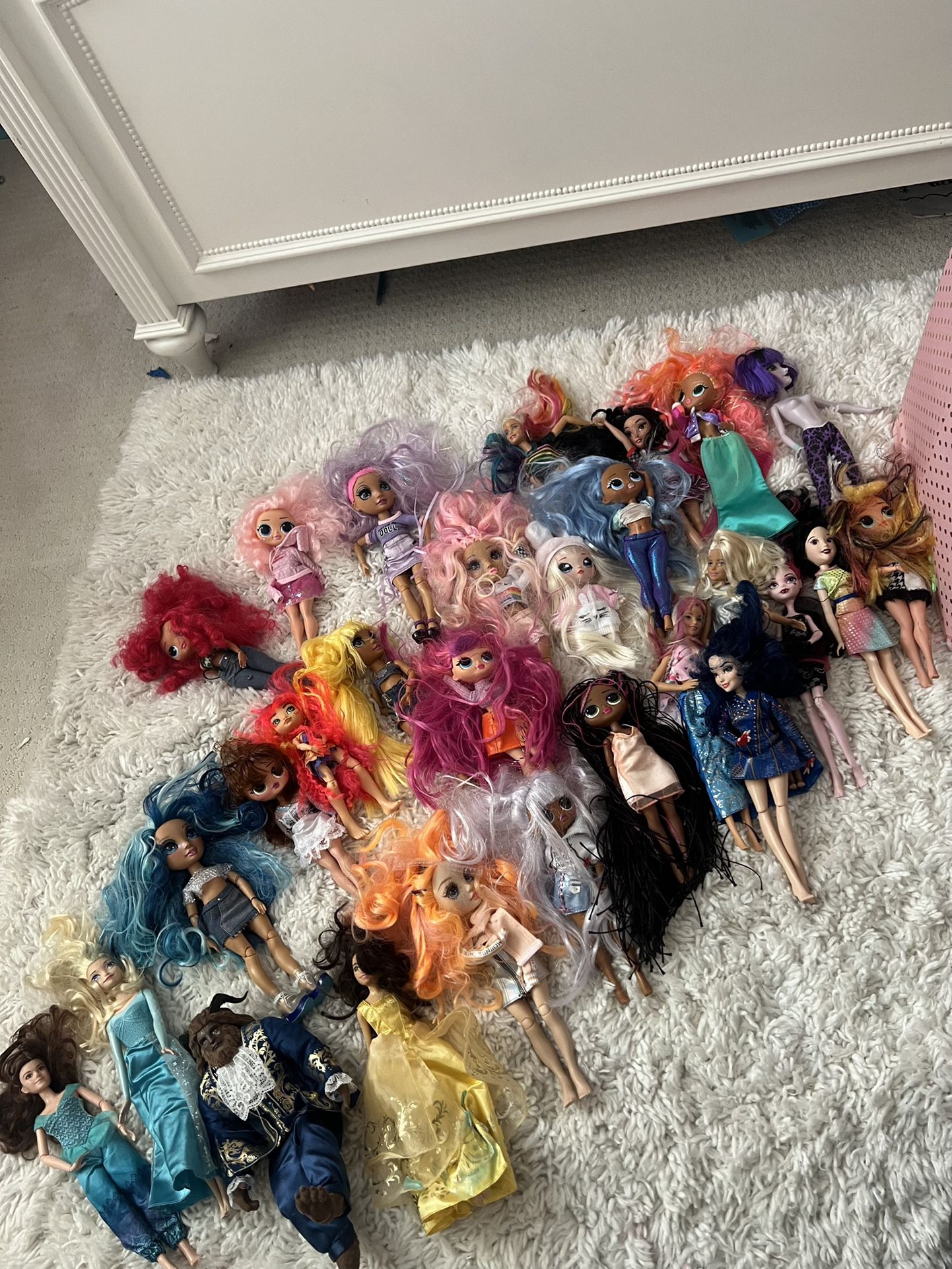 Big Collection Of Dolls