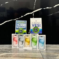 AP4 Apple iPhone 15 128gb unlocked new sealed 