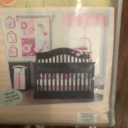  Butterfly Themed Crib Set