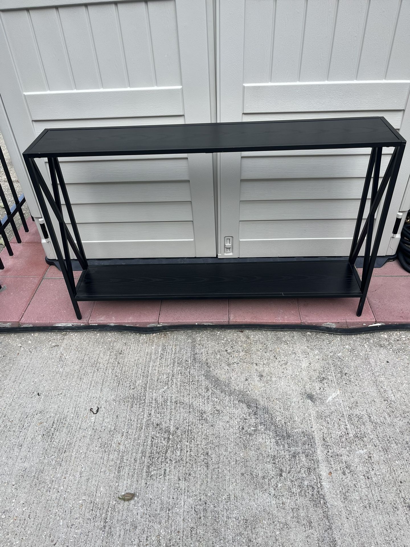 Cost way 2 Tier Console Table Narrow Accent Entryway