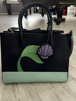 Loungefly Vintage ariel fin tail purse little mermaid bag satchel