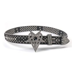 OVD STUDDED BELT - SILVER