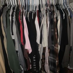 Many Available Mens Clothing Need Gone Now