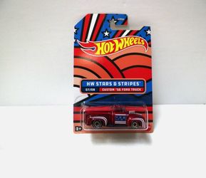 Hot Wheels Custom 56 Ford Truck Stars and Stripes