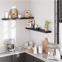 Introducing BAMEOS Floating Shelves – the perfect blend of style and functionality for your space! 