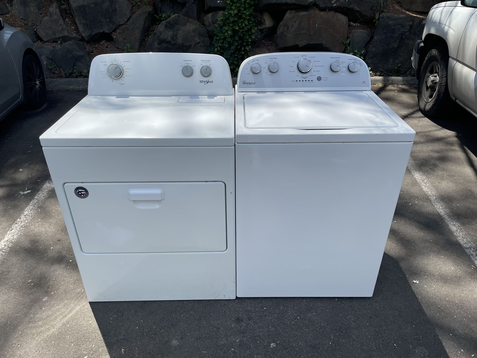 Whirlpool Washer and Dryer