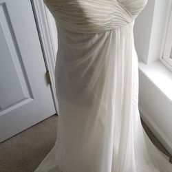 Prom Dress Bridesmaids Dress Size 2 White