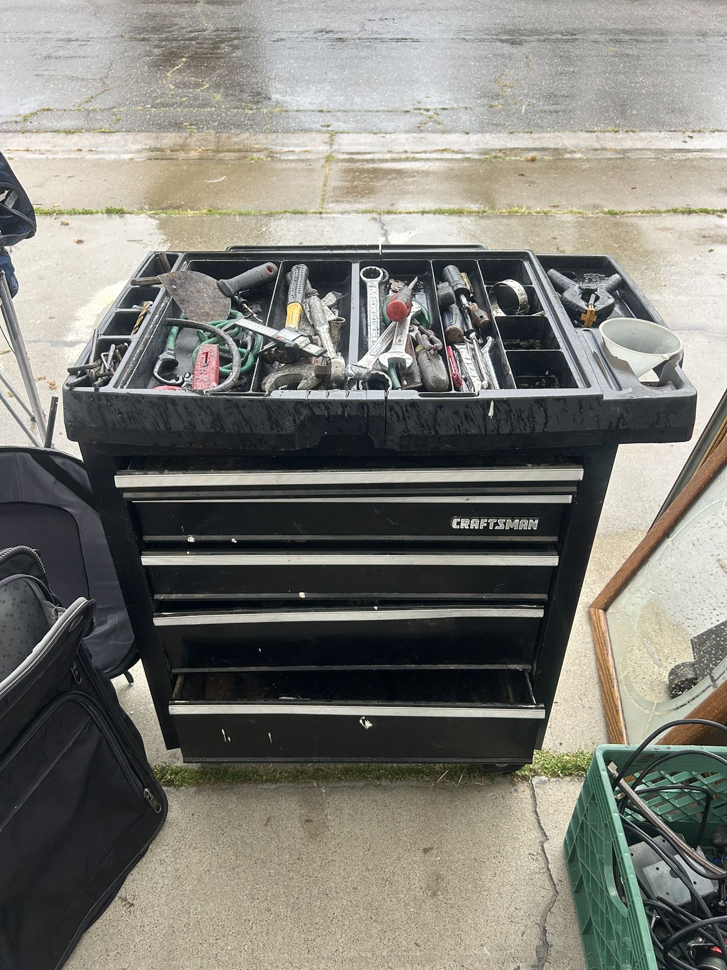 Tool Box W/ Tools 