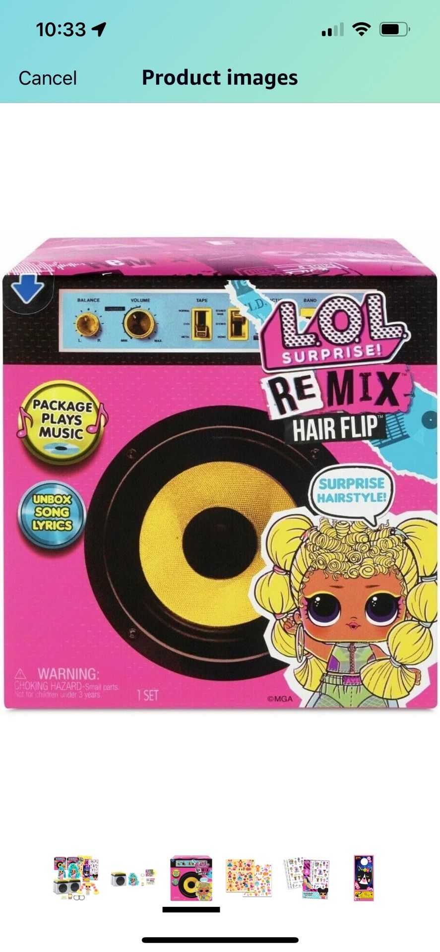 LOL Surprise! Remix Hair Flip