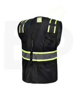 Black Work Vest (small)