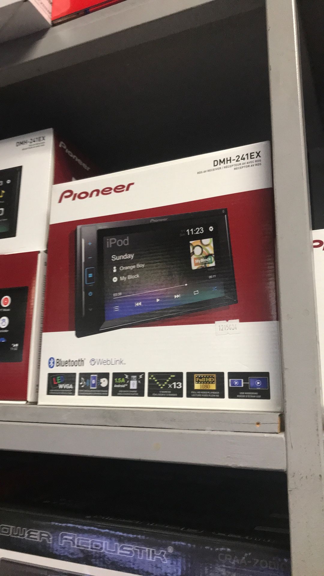Pioneer Dmh-241ex On Sale Today For 179.99