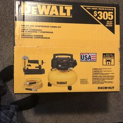 Nailer And Compressor 