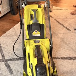 Electric Walk Behind Push Lawn Mower