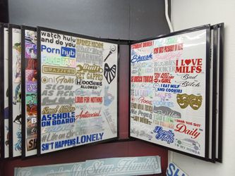 Vinyl wrap decals
