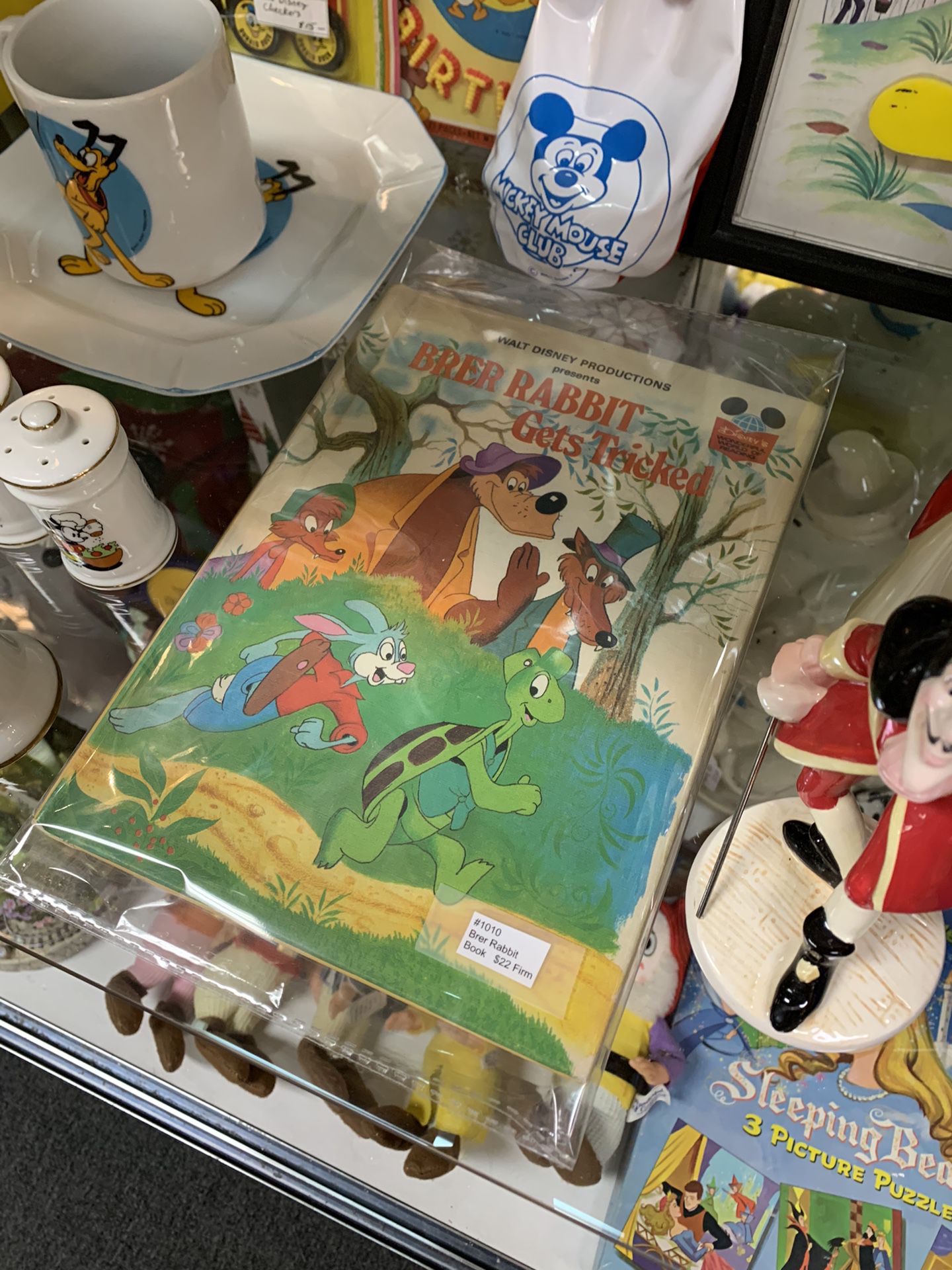 Vintage Disney Brer Rabbit Gets Tricked Book