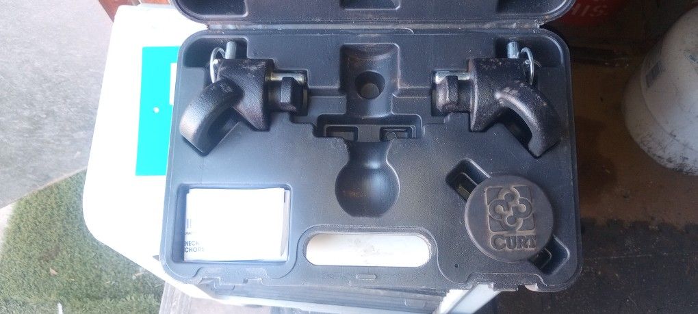 CURT Ram Factory - style Gooseneck Safety Chain Anchors