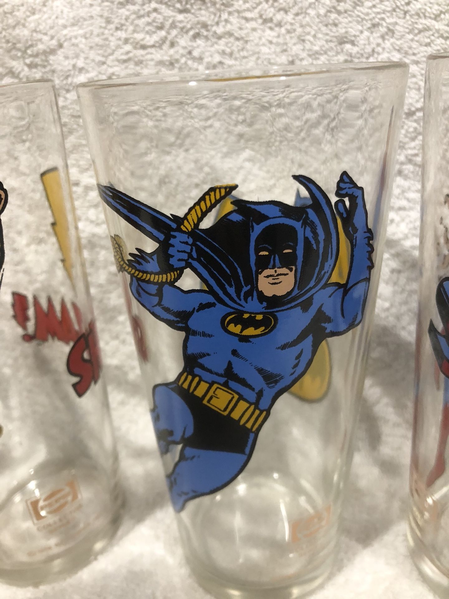 1978 DC COMICS batman and robin boy wonder robin pepsi glass