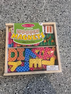 Melissa & Doug Wooden Magnets