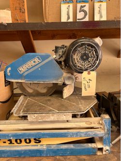 Superior SFT-100S commercial wet tile saw