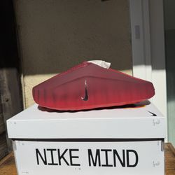nike mind 001 slide team university red size 12 13 deadstock ds brand new og all included 