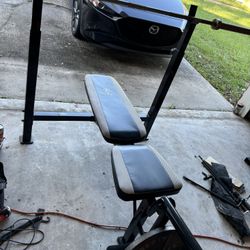 Bench Plus Squat Rack