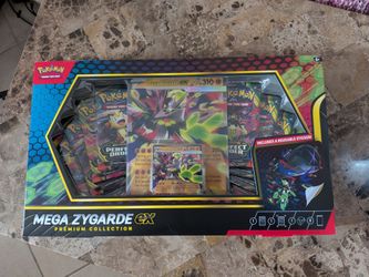 Pokemon TCG Mega Zygarde premium collection 8 packs