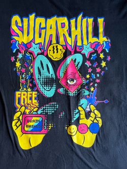 Sugarhill Black Size L Graphic T-Shirt