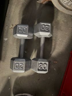 20 lb dumbbells