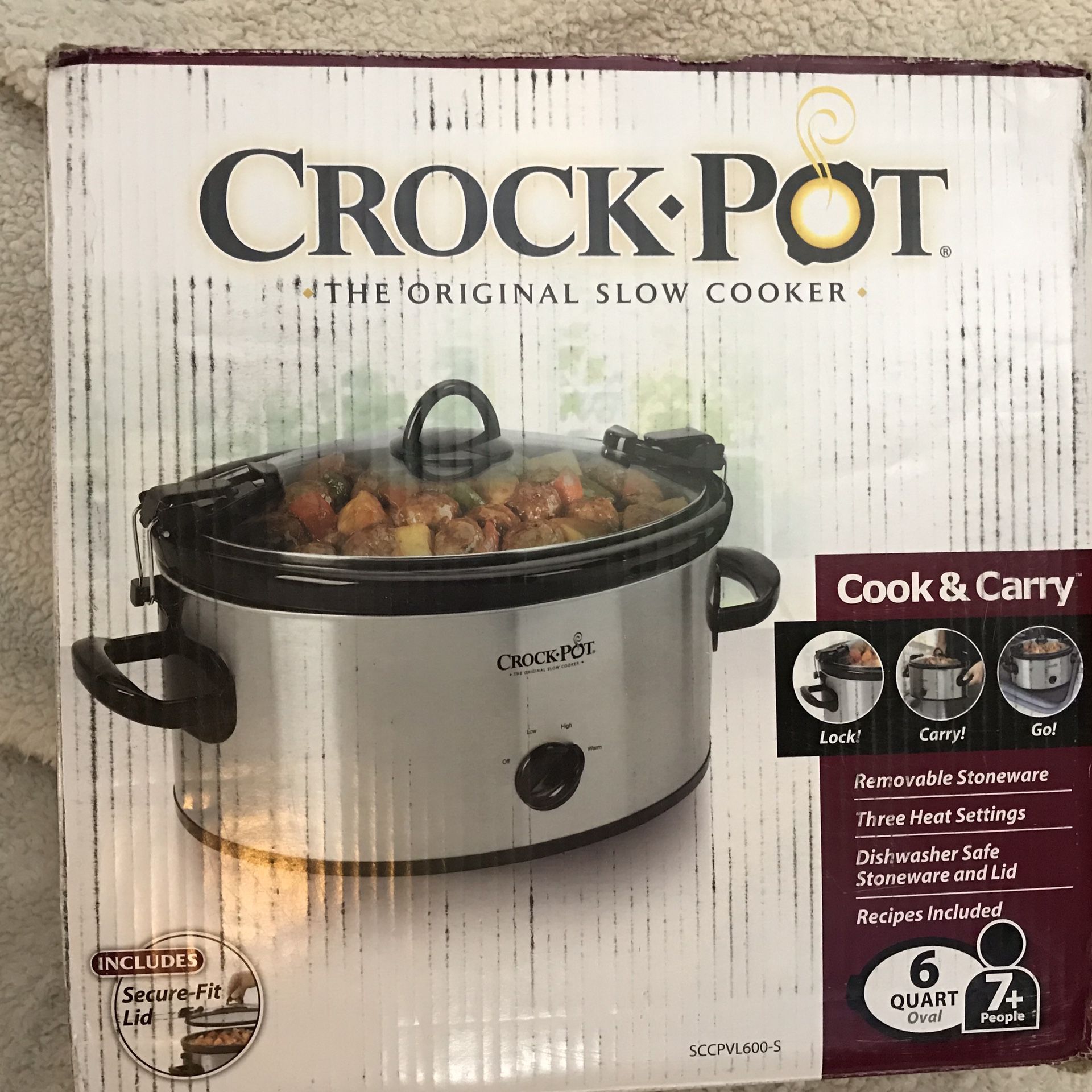 Crock-Pot Cook & Carry 6qt